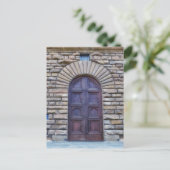 美しいトスカーナの扉 |フィレンツェ・イタリア ポストカード (スタンド正面)