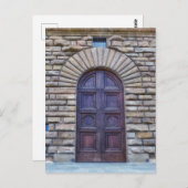 美しいトスカーナの扉 |フィレンツェ・イタリア ポストカード (正面/裏面)