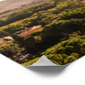 美しいトスカーナの風景 ポスター (角)