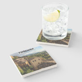 美しいトスカーナ – イタリア ストーンコースター (横)