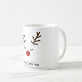 美しいトナカイ コーヒーマグカップ (正面右)