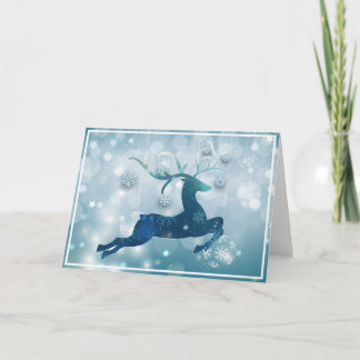 美しいトナカイ シーズンカード