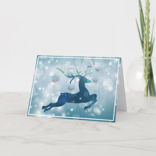 美しいトナカイ シーズンカード (正面)