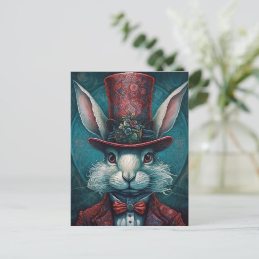 美しいトファットウサギ ポストカード (スタンド正面)