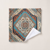 美しいトルコの古いパターンコレクシ人気があるョン バスタオルセット (ウォッシュタオル)