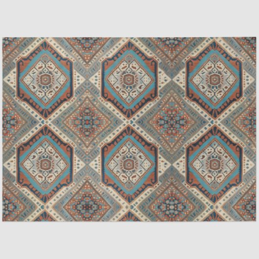 美しいトルコの古いパターンコレクシ人気があるョン 薄葉紙 (正面)