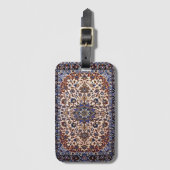 美しいトルコデザインカーペット ラゲッジタグ (正面縦)