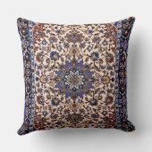 美しいトルコ伝統的の絨毯 クッション (裏面)