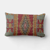 美しいトルコ伝統的の絨毯 ランバークッション (裏面)