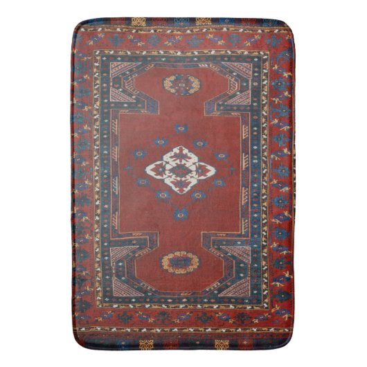 美しいトルコ伝統的カーペットバスマット バスマット (正面縦)