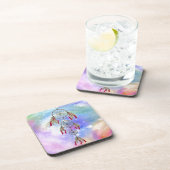 美しいトレンディーお洒落ドリームキャッチャーの羽 コースター (右側)