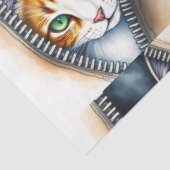 美しいトレンディーかわいい水彩猫コレクション 薄葉紙 (詳細)