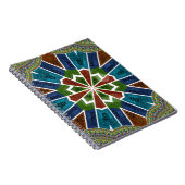 美しいトレンディーアジア繊維デザインアートプリント ノートブック (右側)