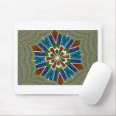 美しいトレンディーアジア繊維デザインアートプリント マウスパッド (マウス)