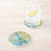 美しいトレンディーガーリーヴィンテージエッフェルタワーフランス コースター (側面)