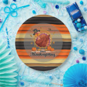 美しいトレンディーサンクスギビング秋コレクション ペーパープレート (パーティー)