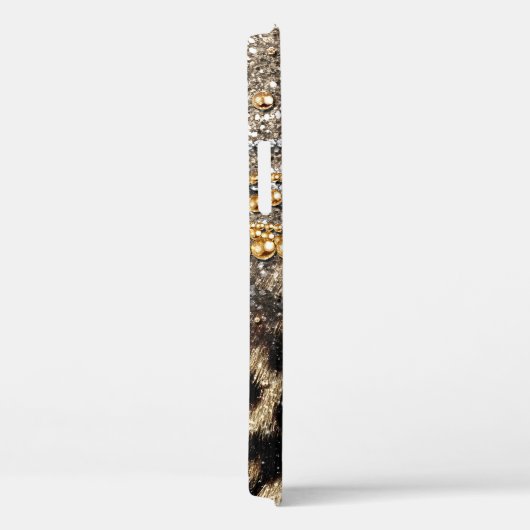 美しいトレンディーヒョウフェイクアニマルプリント Case-Mate iPhoneケース (裏面 / 右)