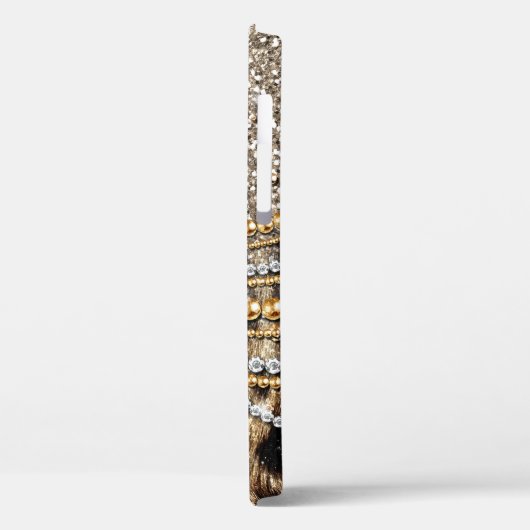 美しいトレンディーヒョウフェイクアニマルプリント Case-Mate iPhoneケース (裏面 / 左)