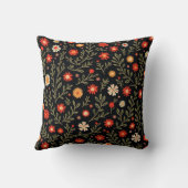 美しいトレンディーヴィンテージフローラコレクション クッション (裏面)