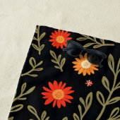 美しいトレンディーヴィンテージフローラコレクション ビーチタオル (インサイチュ)