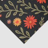 美しいトレンディーヴィンテージフローラコレクション 薄葉紙 (詳細)