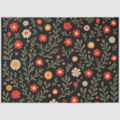 美しいトレンディーヴィンテージフローラコレクション 薄葉紙 (正面)