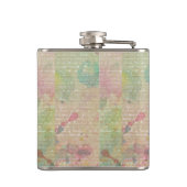 美しいトレンディーヴィンテージロンドンランドマークス フラスク (裏面)