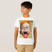 美しいトレンディー少年のTシャツ Tシャツ (正面フル)