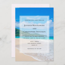 美しいトロピカルデスティネーションサンディビーチ結婚式