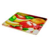 美しいトロピカルフ絵画ルーツ。買今 カッティングボード (角)