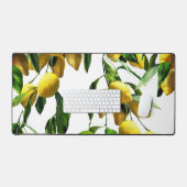 美しいトロピカルレモンデザイン – デスクマット (キーボード&マウス)
