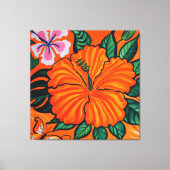 美しいトロピ絵画カルフローラのアートカンバスpri キャンバスプリント (正面)