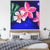 美しいトロピ絵画カルフローラのアートカンバスpri キャンバスプリント (インサイチュ (寝室))