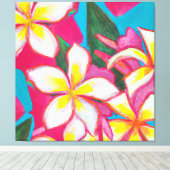 美しいトロピ絵画カルフローラのアートカンバスpri キャンバスプリント (インサイチュ (ウッドフロア))