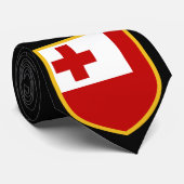 美しいトンガの島の旗 ネクタイ (ロール)