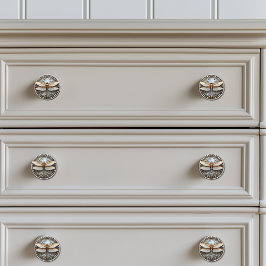 美しいトンボ玉の金ゴールドマザーオブパール セラミックノブ