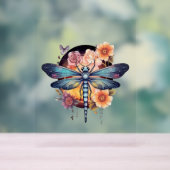 美しいトンボ アクリルサイン (ニュートラル)