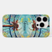 美しいトンボ Case-Mate iPhoneケース (裏面 (横))