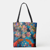 美しいトートバック「LoveのDaschunds トートバッグ (裏面)