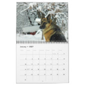 美しいドイツの羊飼いの写真 カレンダー (1月 2027)