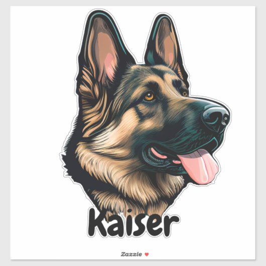 美しいドイツの羊飼い シール (シート)