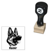 美しいドイツの羊飼い ラバースタンプ (押印)