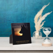 美しいドイツシェパード ペット追悼プレート フォトプラーク (インサイチュ)