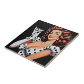 美しいドリンクピンアップ タイル (側面)