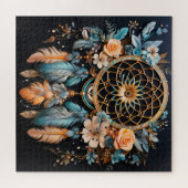 美しいドリームキャッチャー喜び ジグソーパズル (横)