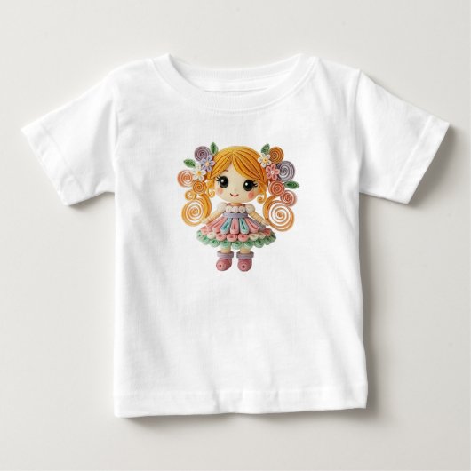 美しいドールシャツ ベビーTシャツ (正面)