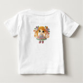 美しいドールシャツ ベビーTシャツ (裏面)