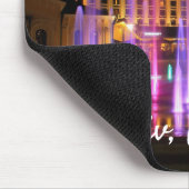 美しいナイトビューキエフ・ウクライナ マウスパッド (コーナー)