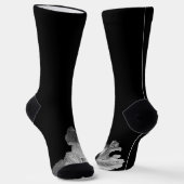 美しいナパキャベツリーフ ソックス (傾斜あり)