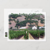 美しいナパバレーはがき！ ポストカード (正面/裏面)